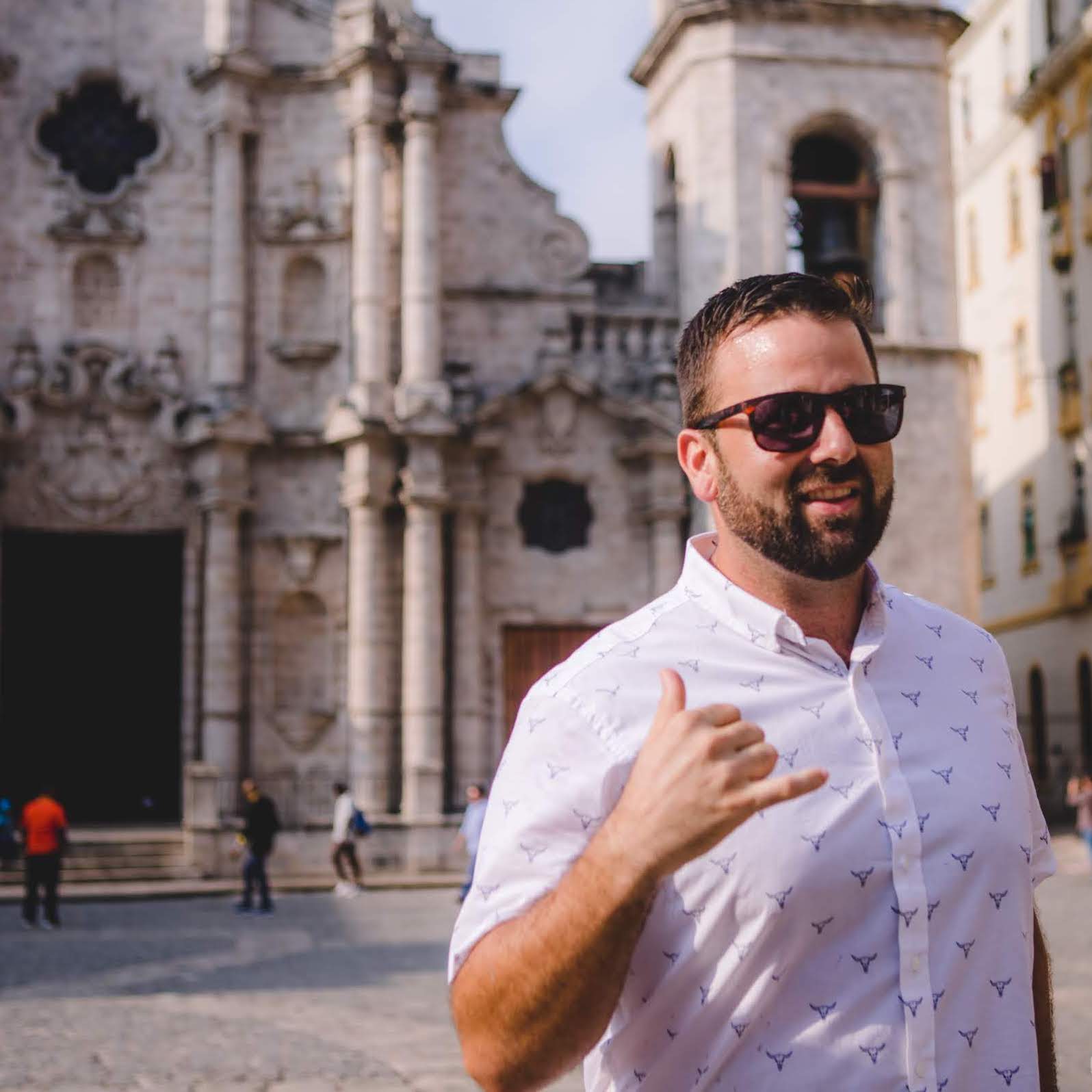 Gardner Tours_Havana_Cuba_Tour Guide_Colby Gardner_Plaza of the Cathedral