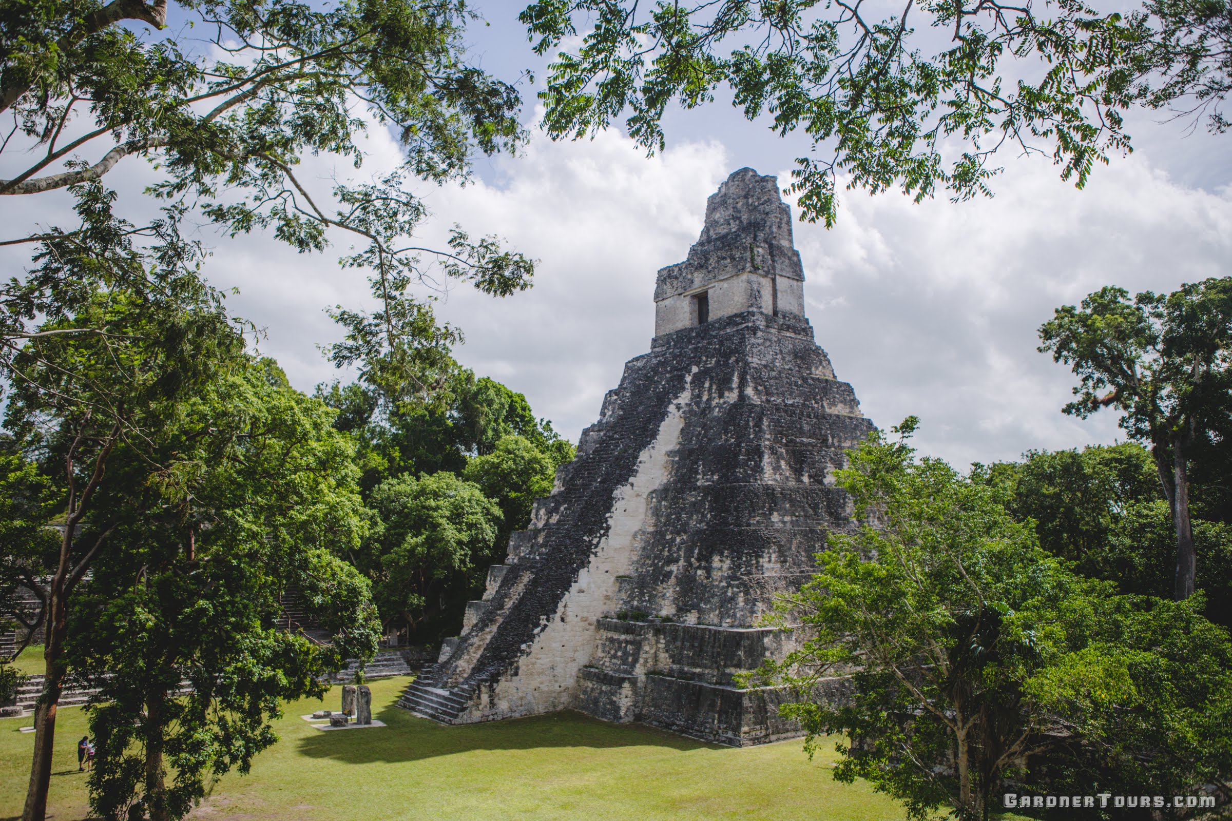 Mayan Pyramid in Tikal National Park, Guatemala