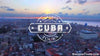 Gardner Tours Cuba travel video set to upbeat Cuban music. Highlights include aerial views of Old Havana, classic cars along the Malecón, and Tropicana dancers. Features Viñales mogotes, tobacco fields, traditional cigar rolling, and coffee brewing, followed by a boat ride in Cueva del Indio. Ends with a mojito toast and the Gardner Tours Cuba logo.