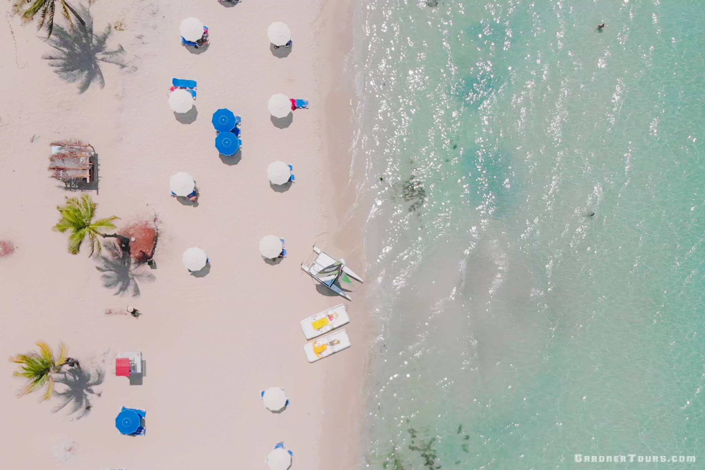 Drone Photography of Playas del Este outside of Havana, Cuba